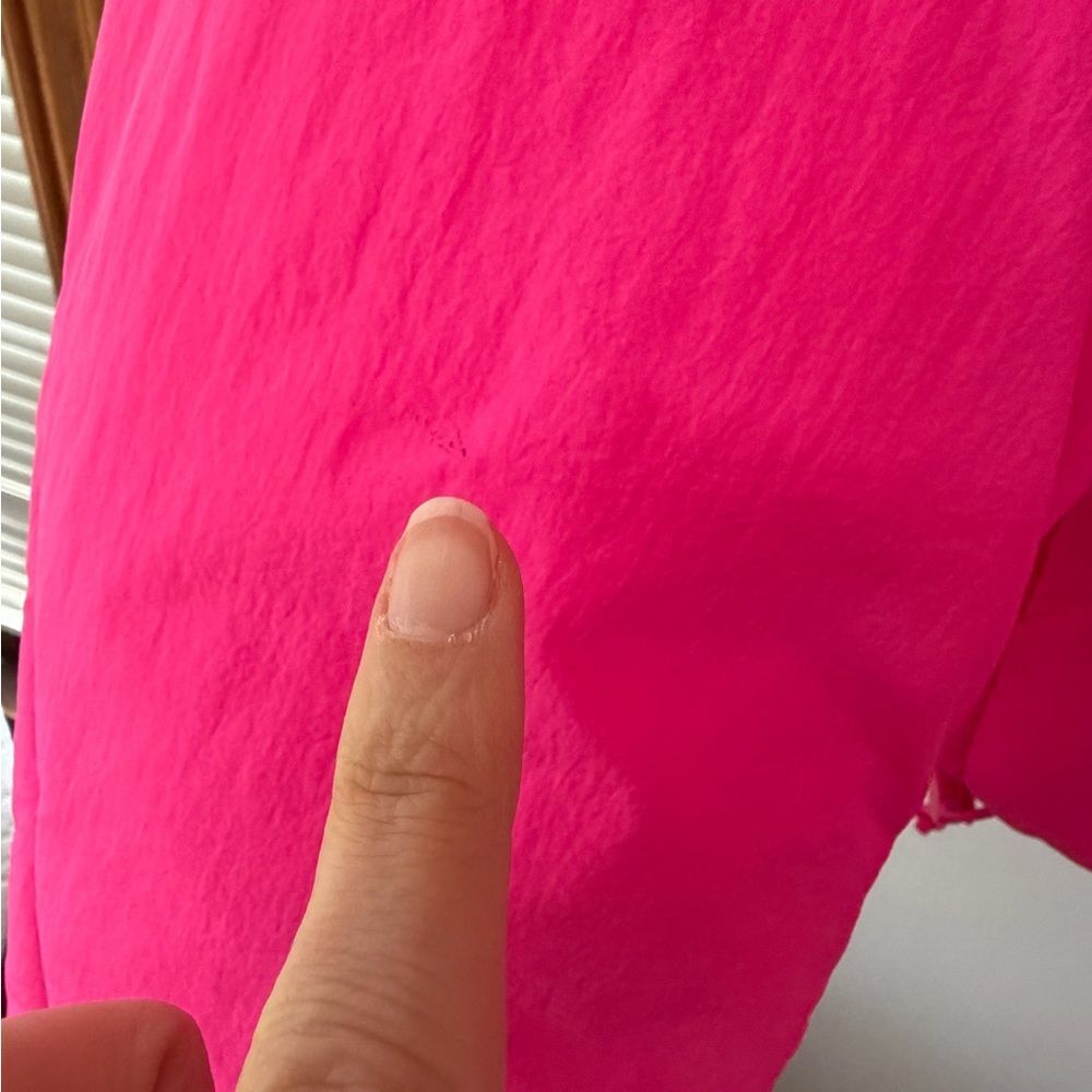 Zara Hot Pink Hooded Puffer Jacket - Picture 10 of 10